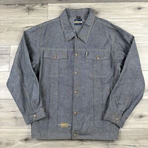 Vintage Enyce Denim Jacket Men's 2XL‎ Industry Standard Workwear Heavyweight Y2K